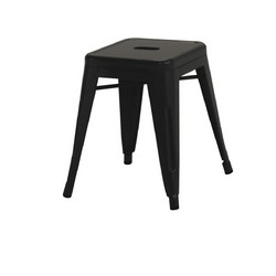 Σκαμπό Dolix/S-L Μαύρο 39x39x46