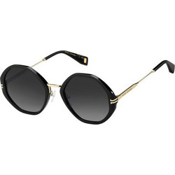 Marc Jacobs MARC1003/S 807/9O Γυναικεία Γυαλιά Ηλίου Στρογγυλά Κοκάλινα Μαύρα με Γκρι Degradee Φακό
