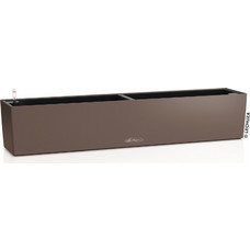 LECHUZA Balconera Color 100 Ζαρντινιέρα 100x19x19cm Αυτοποτιζόμενη με Δοχείο Φύτευσης Nutmeg Γερμανίας