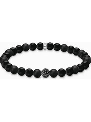 Thomas Sabo Unisex Βραχιόλι Obsidian Black A2194-705-11-L21