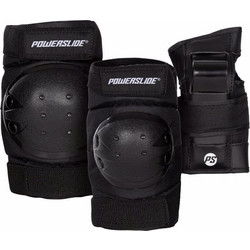 POWERSLIDE POWERSLIDE Basic Kids Set Παιδικά Προστατευτικά Μαύρο