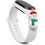 Hurtel Christmas Holidays Λουράκι Σιλικόνης White Snowman 1 (Mi Smart Band 3 / 4)
