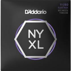 D'Addario NYXL Σετ 6 Χορδές Ηλεκτρικής Κιθάρας Nickel Plated Steel 11-49" Medium Tension