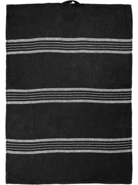 Ποτηρόπανο Kitchen Towels 37863065 Black Asa Selection Λινό