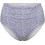 Only Lella Ψηλόμεσο Bikini Slip Floral Μπλε 15252496