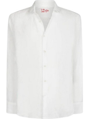 Marlboro Classics Ανδρικό Πουκάμισο Μακρυμάνικο PAMP001-00384D-01 White