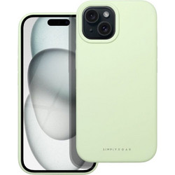 Roar Cloud-skin Back Cover Light Green (iPhone 15)