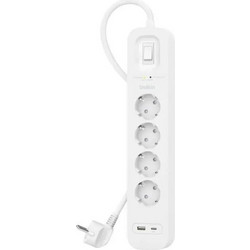 Belkin Surge 4 sockets 525J, 18W, USB A + C