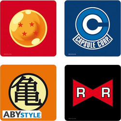 Abysse Collectible Coasters Dragon Ball Symbols
