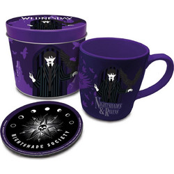 Pyramid Wednesday Nightshades Ravens Mug, Coaster & Tin Set