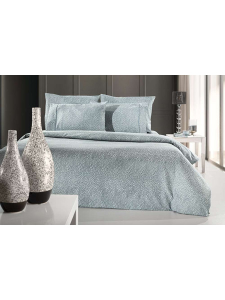Σετ 3τμχ Παπλωματοθήκη Ava Cement Flannel 225x245 της Guy Laroche (100% Cotton Flannel)