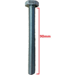 Βίδα 933 DIN γαλαβανιζέ εξάγωνη 10*90mm