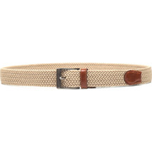 LES DEUX ΖΩΝΗ WALKER WEBBING ΠΛΕΞΗ LOGO ΕΚΡΟΥ
