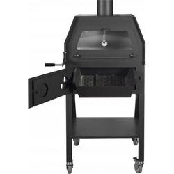 Alfatherm ALFA-BBQ Τροχήλατη ψησταριά με φούρνο
