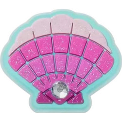 CROCS JIBBITZ CHARMS U PINK SEASHELL WITH GEM - 10014766-UNC MULTI