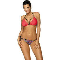 Marko Bikini Set Τριγωνάκι με Ενίσχυση Φούξια M-493