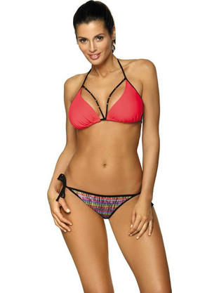 Marko Bikini Set Τριγωνάκι με Ενίσχυση Φούξια M-493