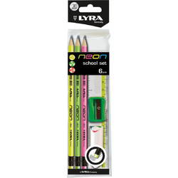 Lyra Neon School Σετ 6 τμχ (001294000)