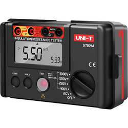 Μέγγερ ψηφιακό τέστ μόνωσης 1000V 5GΩ UT-501A UNI-T
