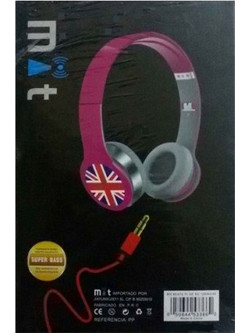 HQ Blister Ενσύρματα Ακουστικά On Ear Κόκκινα