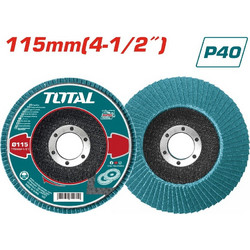TOTAL ΠΟΛΥΠΤΕΡΟ ΓΥΑΛΙΣΜΑΤΟΣ 115mm P40 ΓΙΑ ΙΝΟΧ (TAC641151)