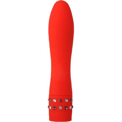Mini Diamond Vibrator Red
