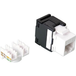 Keystone Jack Value (R1029) Tooless - Cat.6 (Class E) - RJ-45 - UTP - 180 - Λευκό 26.99.0363-40