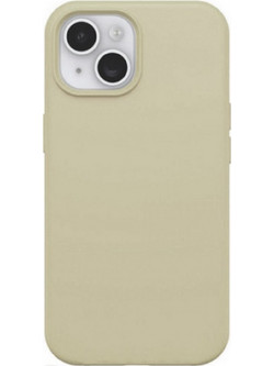 Θήκη Rubber Ενισχυμένης Σιλικόνης για iPhone 14 Plus Μπέζ