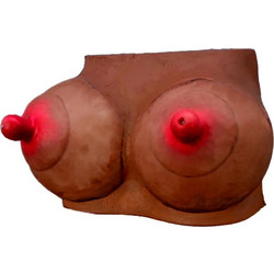 breast-shaped piggy bank