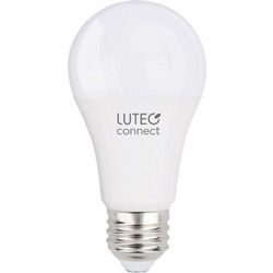 Έξυπνη λάμπα LED A60 E27 9,2W ρυθμιζόμενο λευκό 2700-6500Κ + RGB Lutec Connect - 1-T8731001316