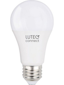 Έξυπνη λάμπα LED A60 E27 9,2W ρυθμιζόμενο λευκό 2700-6500Κ + RGB Lutec Connect - 1-T8731001316