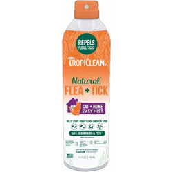 Tropiclean Flea & Tick Easy Mist Spray for Cats & Home 414ml