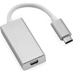 Μετατροπέας USB Roline σε Mini Displayport (12.03.3225-10) - USB-C M/F - White 12.03.3225-10