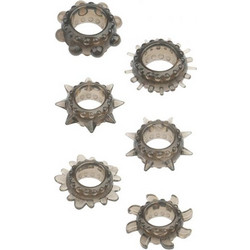 Dream Toys Menzstuff Stretcheable Ring Σετ Ελαστικά Δαχτυλίδια Πέους 1.8cm Flesh 6τμχ