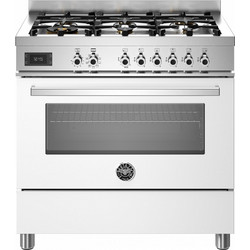 Bertazzoni PRO96L1EBIT Κουζίνα Ηλεκτρική 86lt με Εστίες Αερίου 89.5cm
