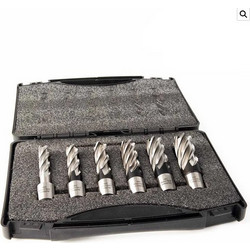 EVOLUTION CUTTERKITL Set κόπτες weldon για μαγνητικό τρυπάνι βαθους 50 mm 6τμχ