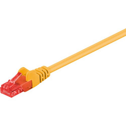 Goobay U/UTP Cat.6 Καλώδιο Δικτύου Ethernet 5m Yellow