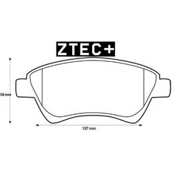 ΔΙΣΚΟΦΡΕΝΑ ZTEC+ RENAULT EMPROS SET BP239300