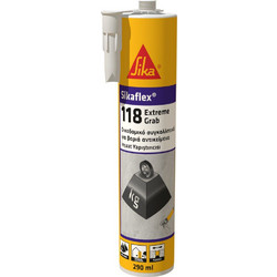 Σφραγιστικό φύσιγγα Sika sikaflex 118 extreme grab άσπρο 290ml 564091