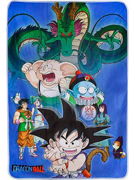 Dragon Ball Shenron and Heroes blanket
