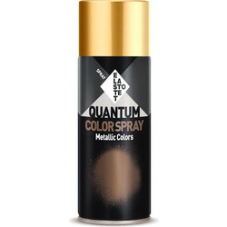 Elastotet Quantum Σπρέι Μεταλλικό Χρυσό Rich Gold 400ml