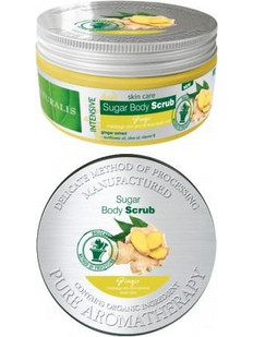 Union Naturalis Ginger Sugar Scrub Σώματος 300gr