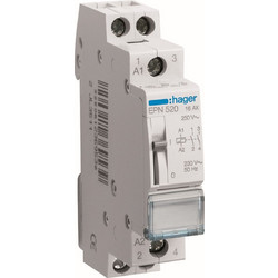 Hager Ρελέ Καστάνιας 16A 2NO 230V AC/110V DC (EPN520)
