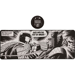 2000 AD Desk Pad & Coaster Set Judge Dredd