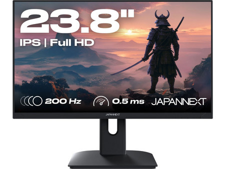 JAPANNEXT JN-I238FHD200F IPS Gaming Monitor 23.8" 1920x1080 FHD 200Hz 0.5ms