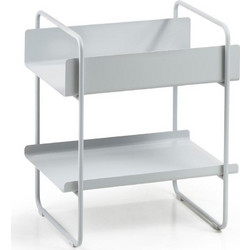 Zone Denmark Βοηθητικό Τραπέζι Μεταλλικό 48x35,6x55,5 - A-Console Table Soft Grey