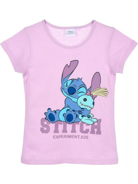 DISNEY ΠΑΙΔIΚΟ T-SHIRT LILO AND STITCH 1767 - μοβ ΜΟΒ
