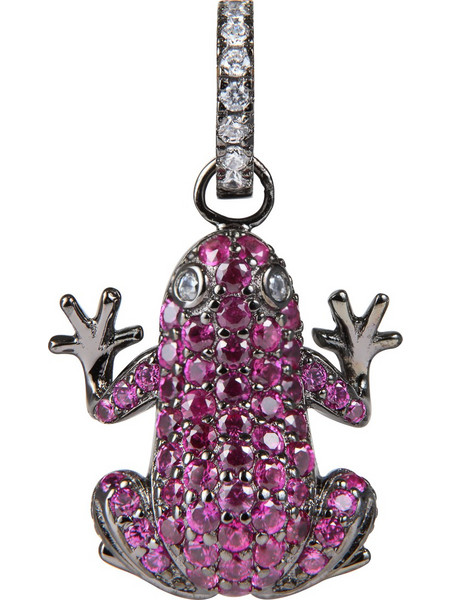 Lancaster Γυναικείο Μενταγιόν Βάτραχος από Ασήμι JLA-PEN-FROG-5