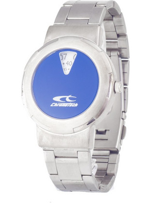 Chronotech Γυναικείο Ρολόι με Ασημί Μεταλλικό Μπρασελέ CT7002-03M
