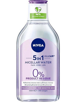 Nivea Gentle Caring Micellar Water Ντεμακιγιάζ για Ευαίσθητη Επιδερμίδα 400ml